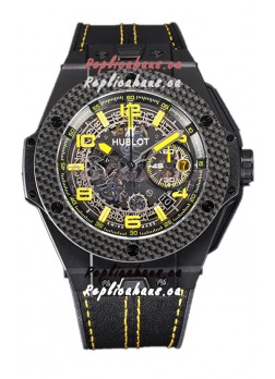 Hublot Big Bang F1 "King Carbon" Edition Chronograph Swiss Replica Watch 