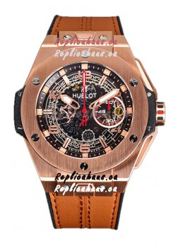 Hublot Big Bang F1 "King Gold" Edition Chronograph Rose Gold Swiss Replica Watch 
