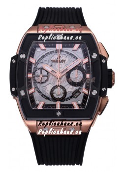 Hublot Spirit of Bang Rose Gold Casing Ceramic Bezel - 42MM Swiss Replica