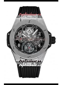 Hublot Big Bang Tourbillon Titanium Casing Watch in 45MM 1:1 Mirror Replica