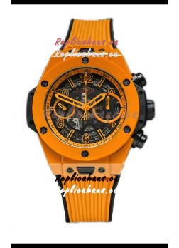 Hublot Spirit of Bang Orange Magic Edition Watch in Ceramic Casing - 42MM Swiss Replica