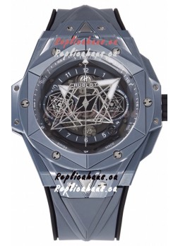 Hublot Big Bang UNICO Sang Bleu II Grey Ceramic 1:1 Mirror Quality Swiss Replica Watch