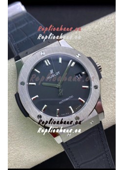 Hublot Classic Fusion 1:1 Mirror Replica Swiss Watch in 904L Steel Casing Grey Dial 42MM