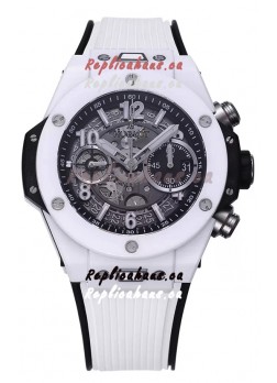 Hublot Big Bang Unico White Ceramic Casing 1:1 Mirror Edition Swiss Replica Watch