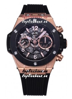 Hublot Big Bang Unico Rose Gold Casing 1:1 Mirror Edition Swiss Replica Watch