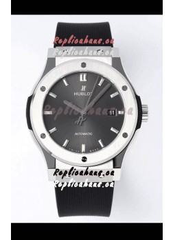Hublot Classic Fusion Steel Grey Dial 42MM Swiss Replica Watch 1:1 Mirror Quality