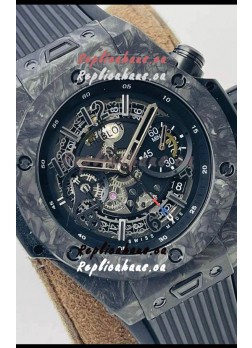 Hublot Big Bang Unico Black Carbon Las Vegas Boutique Edition Swiss Replica Watch 
