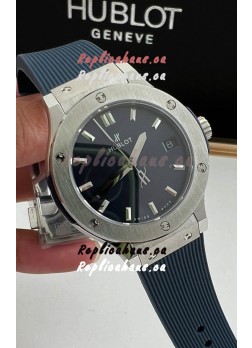 Hublot Classic Fusion Stainless Steel 33MM Blue Dial Swiss Quartz Movement Watch 1:1 Mirror Quality