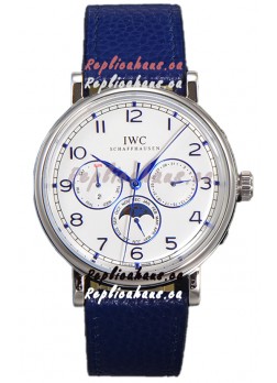 IWC Portofino Perpetual Calendar IW3446 White Dial Swiss Replica Watch 