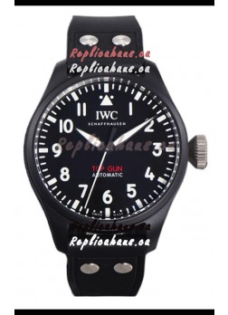 IWC Big Pilot's IW326906 Top Gun Edition 43MM Leather Strap Ceramic Swiss Replica