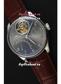 IWC Portugieser Tourbillon Mystere Retrograde Silver Dial UPDATED 2019 Version 