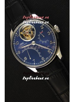 IWC Portugieser Tourbillon Mystere Retrograde Blue Dial UPDATED 2019 Version 