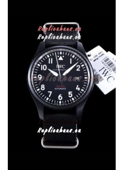 IWC Pilot's Automatic Top Gun 1:1 Mirror Replica Watch in Ceramic Case