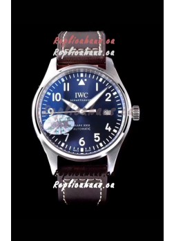 IWC Pilot's MARK XVIII IW327010 Steel Blue Dial Le Petit Prince 904L Steel 1:1 Mirror Replica