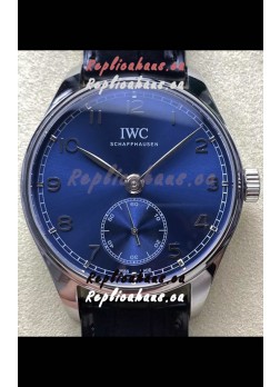 IWC Portugieser Super Clone Automatic 41 IW358305 Blue Dial in Steel Case