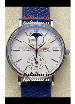 IWC IW359001 Portofino Complete Calendar 904L Stainless Steel Swiss Replica Watch 