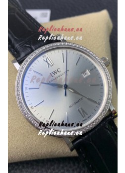 IWC Portofino Automatic 1:1 Mirror Quality Steel Dial 904L Steel Casing Swiss Replica Watch