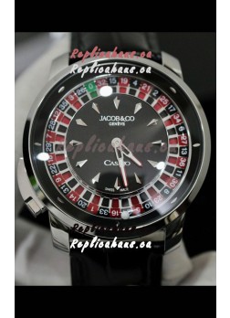 Jacob and Co Roulette Edition Replica Watch in Stainless Steel Casing 
