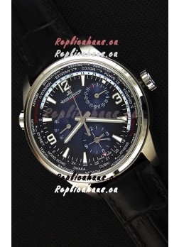 Jaeger-LeCoultre Polaris Geographic Steel Case Swiss Replica Watch - 904847J