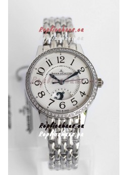 Jaeger-LeCoultre Rendez-Vous Steel Night & Day 1:1 Mirror Steel Casing Watch