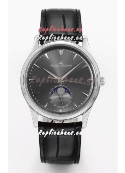Jaeger LeCoultre Master Ultra Thin Moon 904L Steel 1:1 Mirror Replica Watch