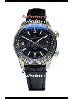 Jaeger LeCoultre Polaris Automatic Black Dial Steel Casing 41MM Swiss Replica Watch 