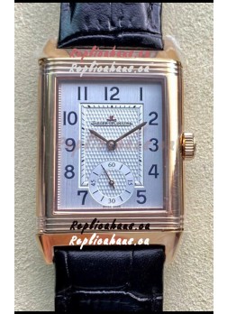 Jaeger-LeCoultre Reverso DuoFace Rose Gold Casing Watch in Swiss Automatic Movement