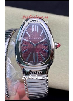 Bvlgari Serpenti Edition Stainless Steel Replica Watch in 1:1 Mirror Quality