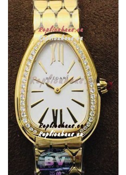Bvlgari Serpenti Seduttori Edition Watch in Yellow Gold Case 1:1 Mirror Replica