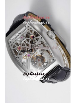 Franck Muller Fast Tourbillon Edition 1:1 Mirror Swiss Replica Watch Steel Casing