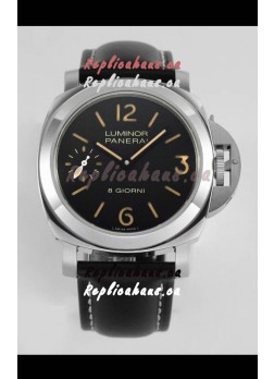 Panerai Luminor 8 Giorni PAM00915 Black Dial in 1:1 Mirror Quality - 904L Steel 