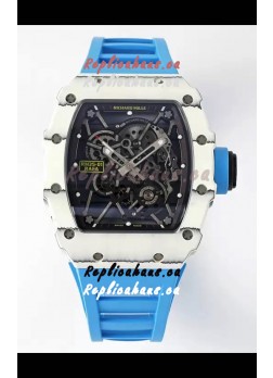 Richard Mille RM35-01 Rafael Nadal Carbon Fiber Casing with Genuine Tourbillon Super Clone Watch 