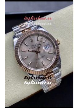 Rolex Datejust 126331 41MM ETA 3235 Swiss 1:1 Mirror Replica Watch in Rose Gold 904L Steel