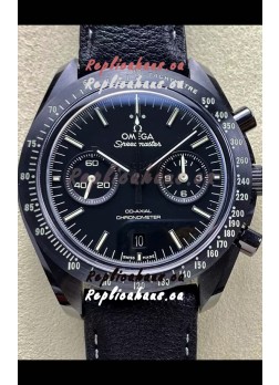 Omega Speedmaster Dark Side of the Moon Black Strap - 1:1 Superclone Replica Watch 