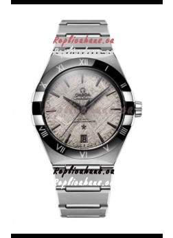 Omega Co-Axial Constellation Stainless Steel Meteorite Dial 1:1 Mirror Replica 41MM