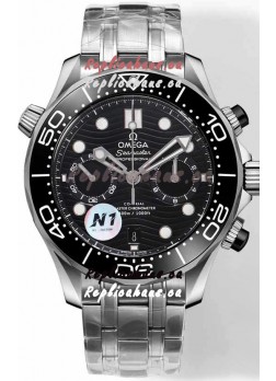 Omega Seamaster Co-Axial Master Chronograph Stainless Steel Casing and Strap 44MM 1:1 Mirror Replica