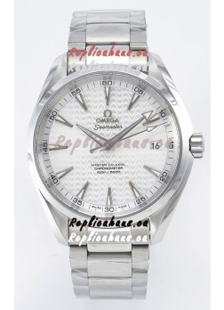 Omega Aqua Terra 150M White Dial 904L Steel Casing 1:1 Mirror Replica 41MM 
