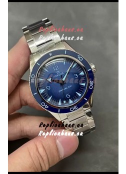 Omega Seamaster 300 "Summer Blue" 1:1 Mirror Swiss Replica Watch