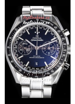 Omega Speedmaster Super Clone Racing Co-Axial Master Chronograph Swiss Replica Watch Black Dial