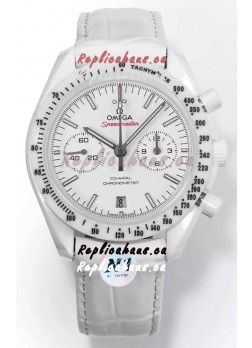 Omega Speedmaster Super Clone White Side of the Moon Ceramic Casing Watch 