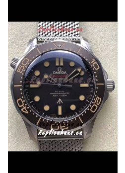 Omega Super Clone Seamaster 300M No Time To Die Edition Titanium Casing Replica Watch