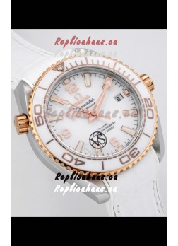Omega Seamaster Planet Ocean Swiss Watch 39MM - 1:1 Mirror Replica Leather Strap