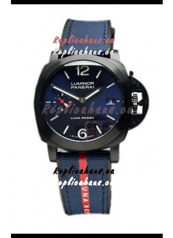 Panerai Luminor Marina PAM1408 Quaranta DLC Coated Luna Rossa 1:1 Mirror Replica Watch 40MM