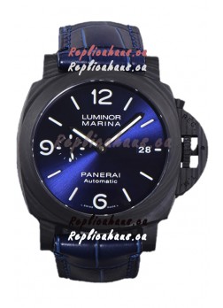 Panerai Luminor Marina Carbotech PAM1664 Blue Notte Carbon Casing 1:1 Mirror Replica Watch 