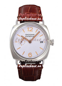 Panerai Radiomir PAM1292 Quaranta 40MM 904L Steel White Dial Watch in 1:1 Mirror Replica 