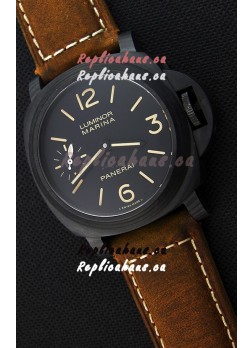 Panerai Luminor Marina Carbotech Beverly Hills Boutique Edition Swiss Replica Watch 