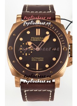 Panerai Super Clone Submersible PAM968 Bronzo Swiss P9010 Movement Watch