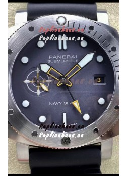 Panerai Submersible PAM1323 GMT Navy Seals Edition 1:1 Mirror Replica Watch 44MM