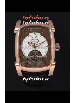 Parmigiani Fleurier Kalpa XL Rose Gold 1:1 Genuine Tourbillon Swiss Replica Watch 