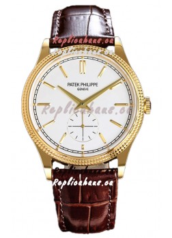 Patek Philippe Calatrava 6119G Yellow Gold Casing Watch 1:1 Mirror Replica Watch 